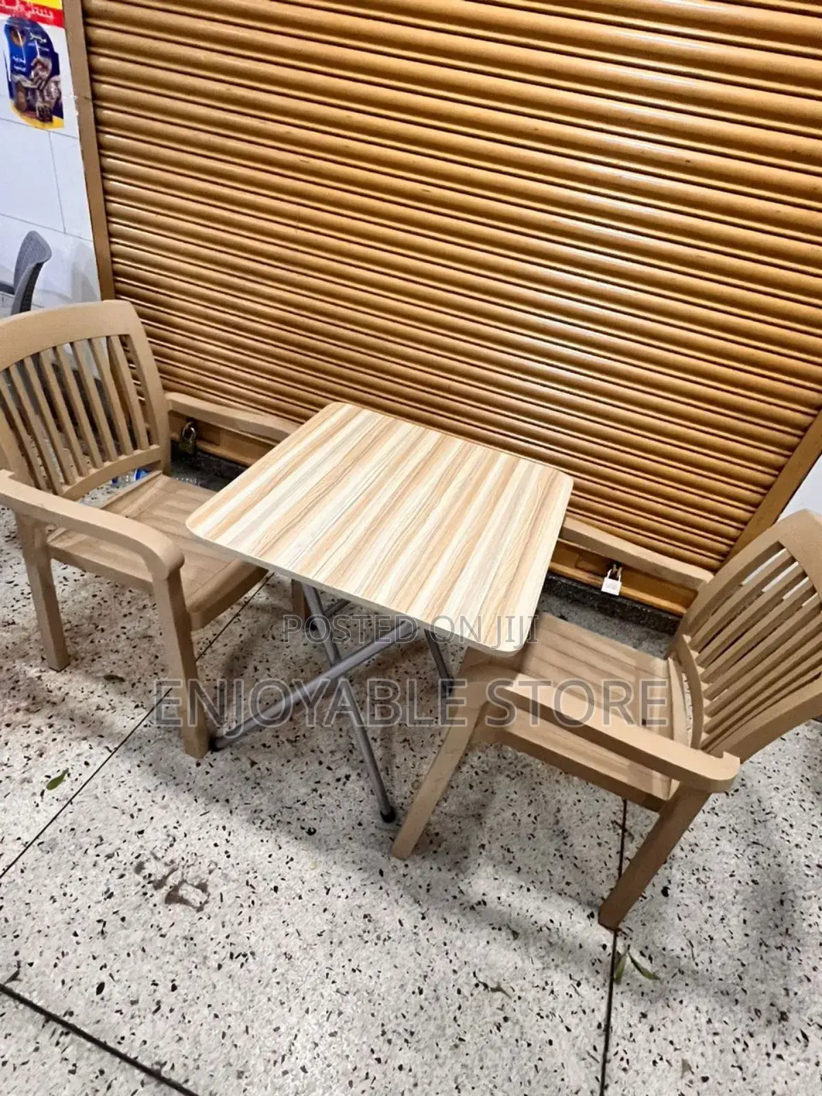 KFC 2 Chairs and Table