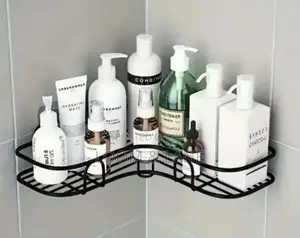 Bathroom No Drill Corner Shelves 2pcs