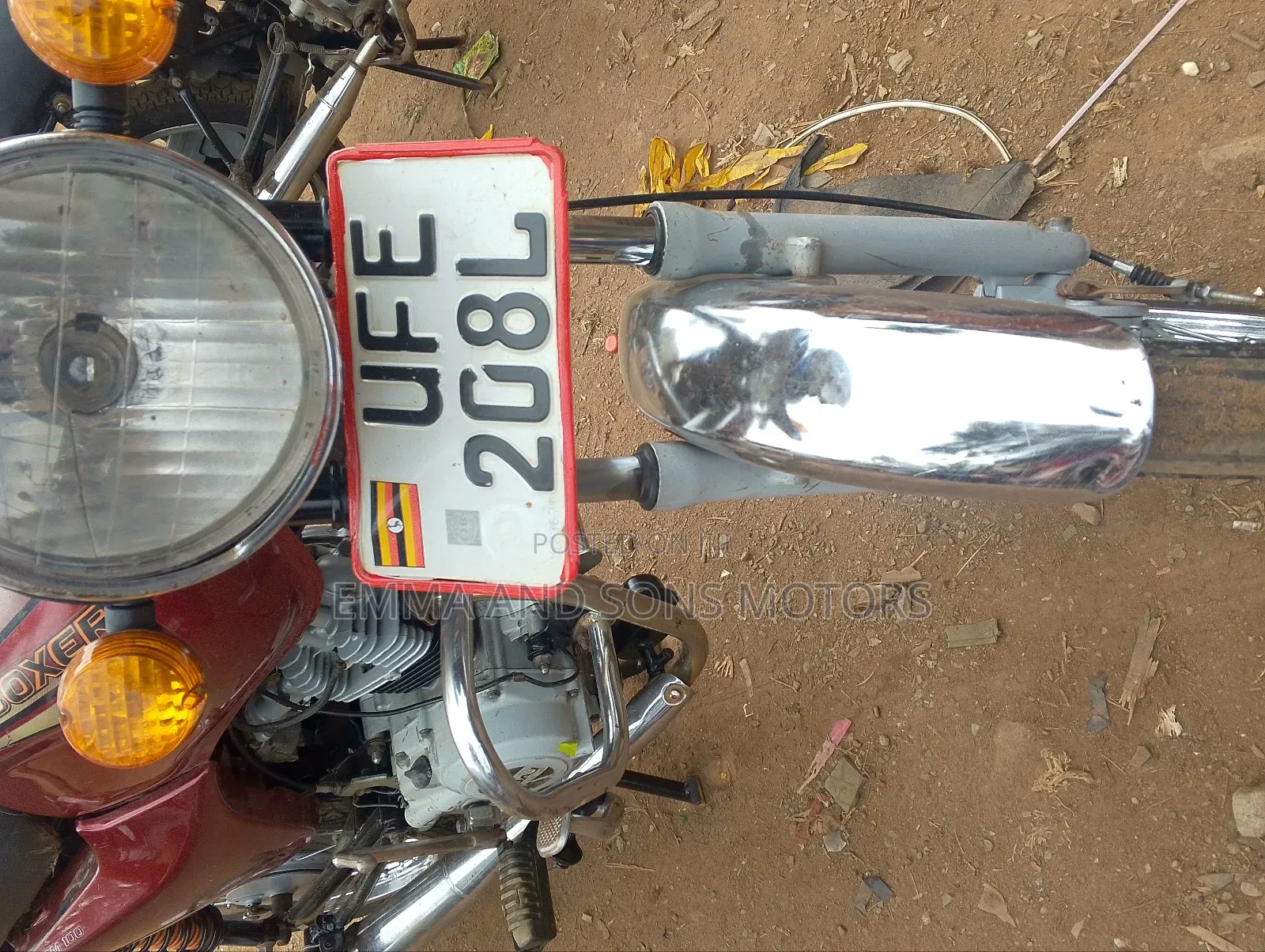 Bajaj Boxer 100 2021 Red