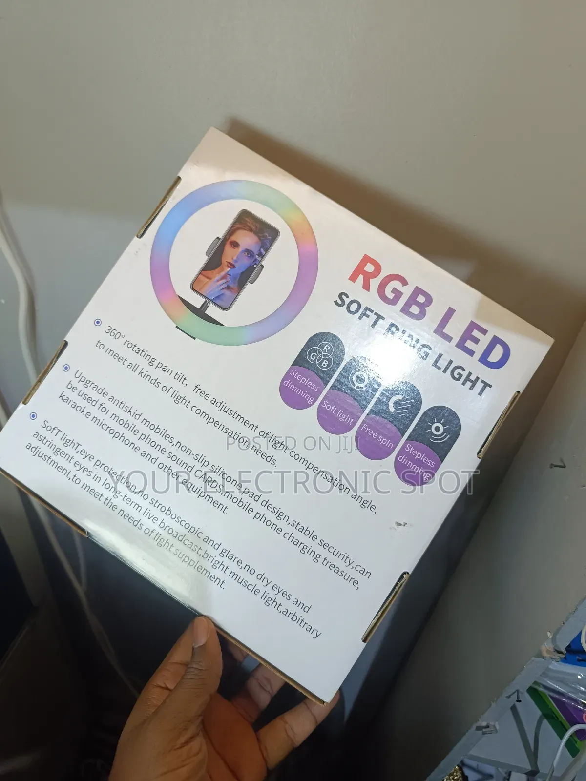 RGB LED Soft Ring Light