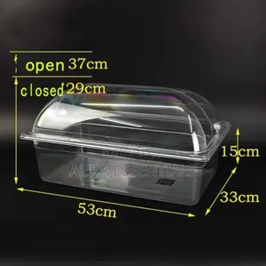 Dustproof Snacks Display Cabinet Dish