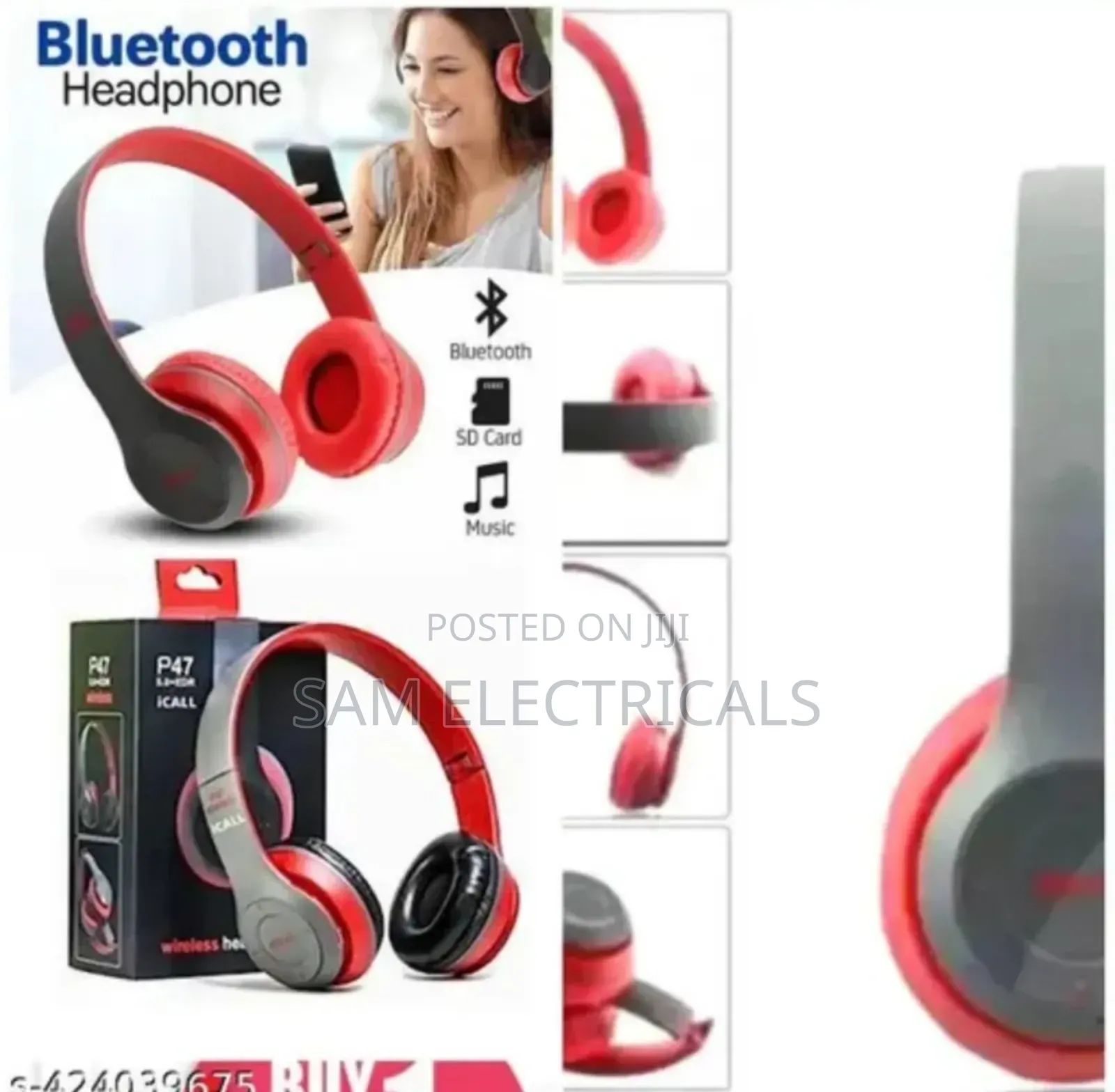 P47 Wireless Headphones