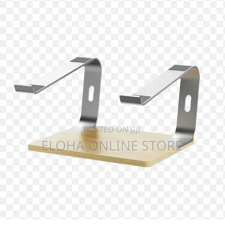 Metallic Laptop Table Raiser Holder