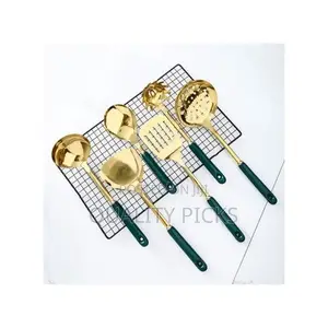 7 Pc Kitchen Tool Cooking Utensils Serving Spoons Cutlery