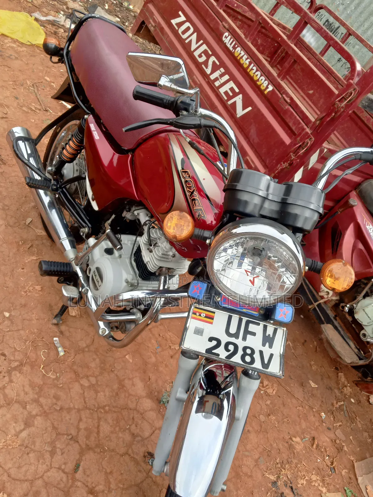 Bajaj Boxer 2024 Red