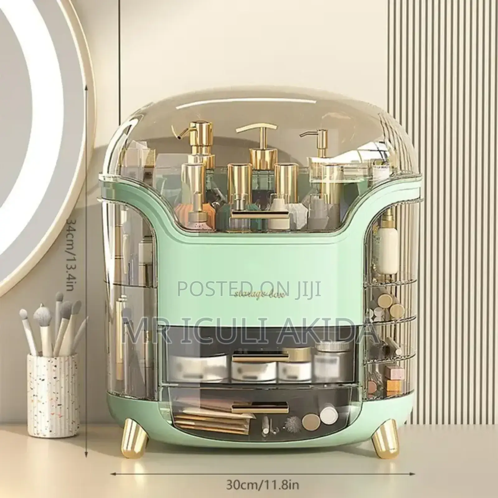 Luxury Dustproof Jewelry,Cosmetic,Makeup Storage Organiser