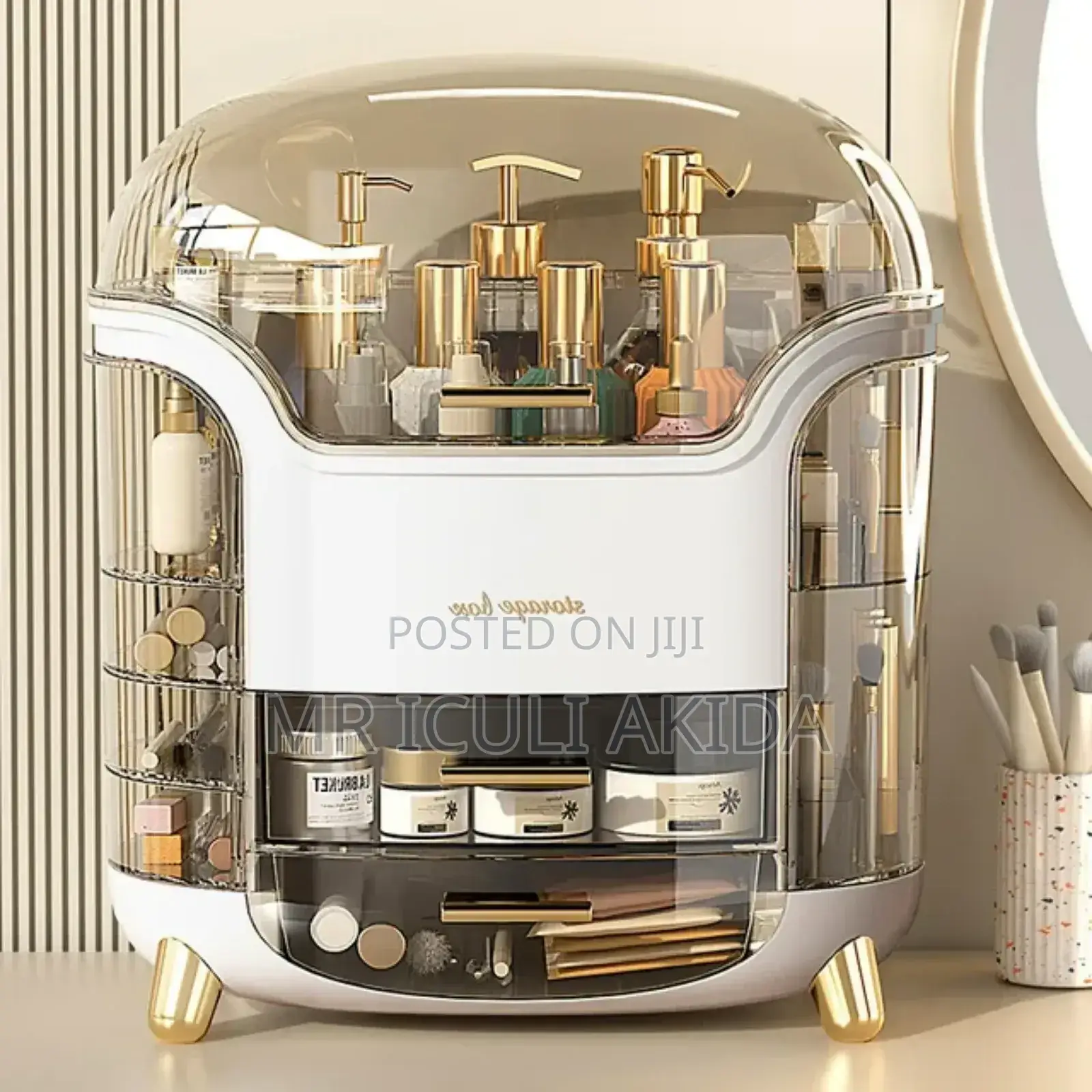 Luxury Dustproof Jewelry,Cosmetic,Makeup Storage Organiser