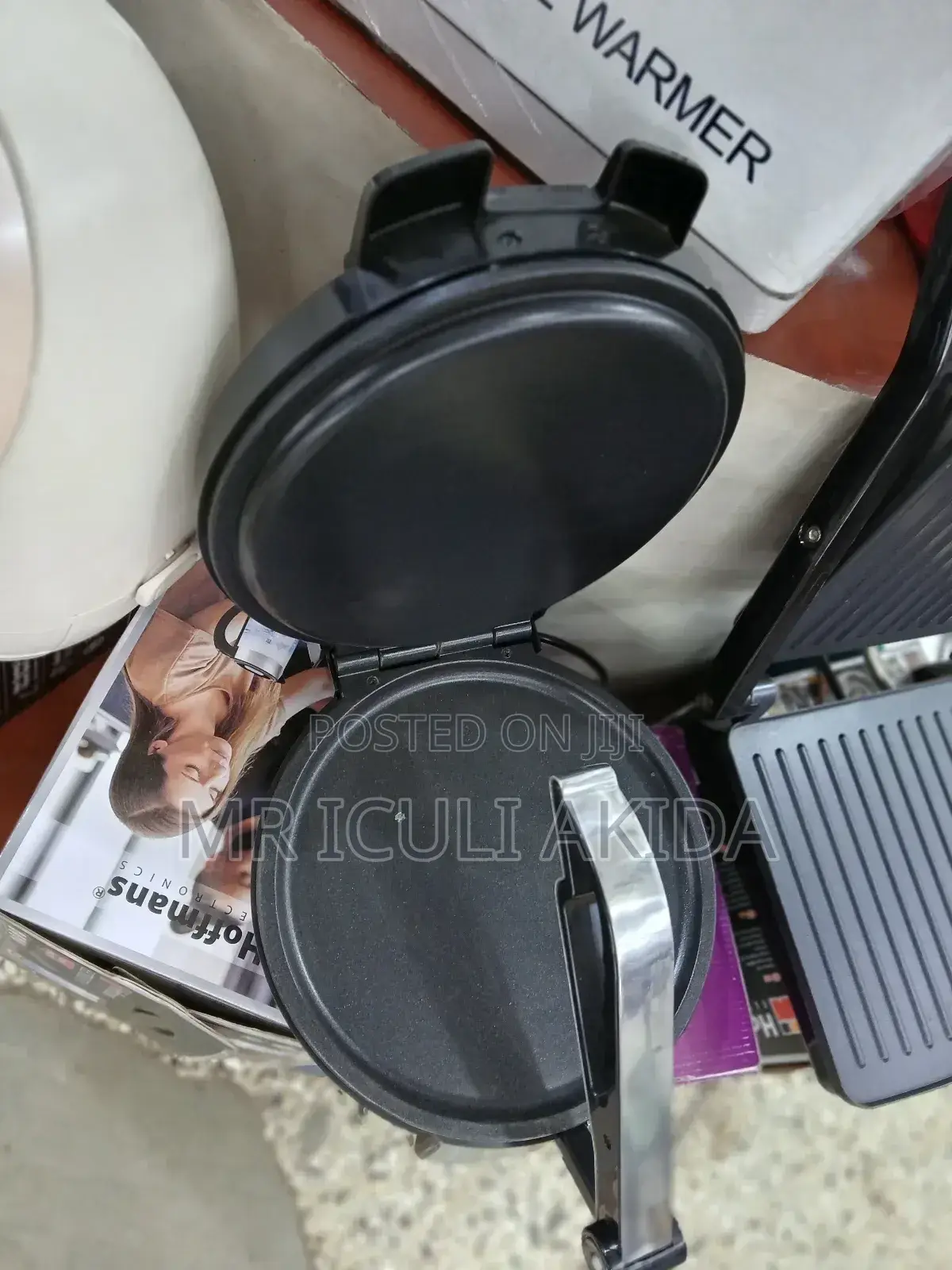Electric Roti,Pancake,Chapati Press Making Machine