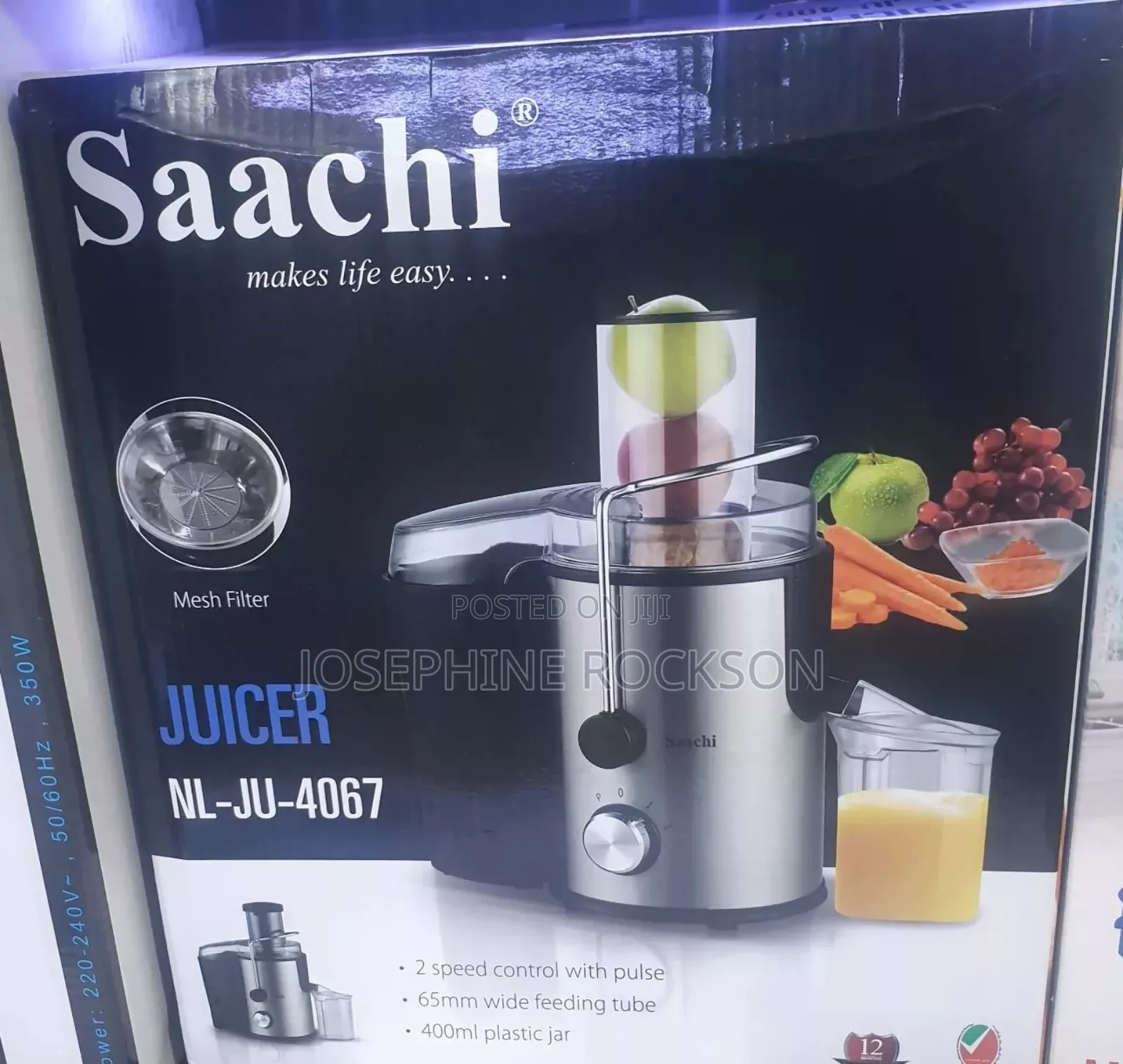 Saachi Juicer Juice Extractor NL _JU _4067