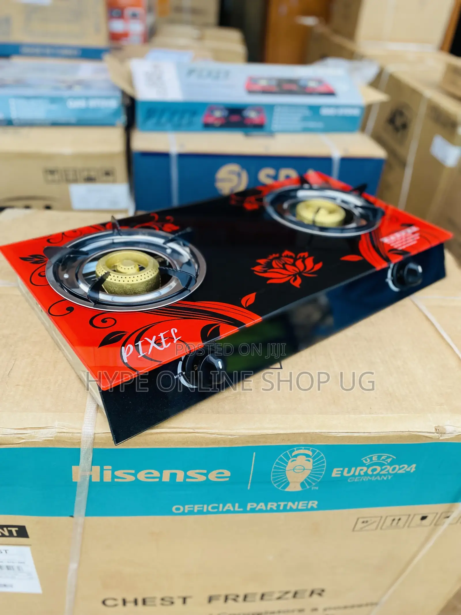 Glass Gas Cooker