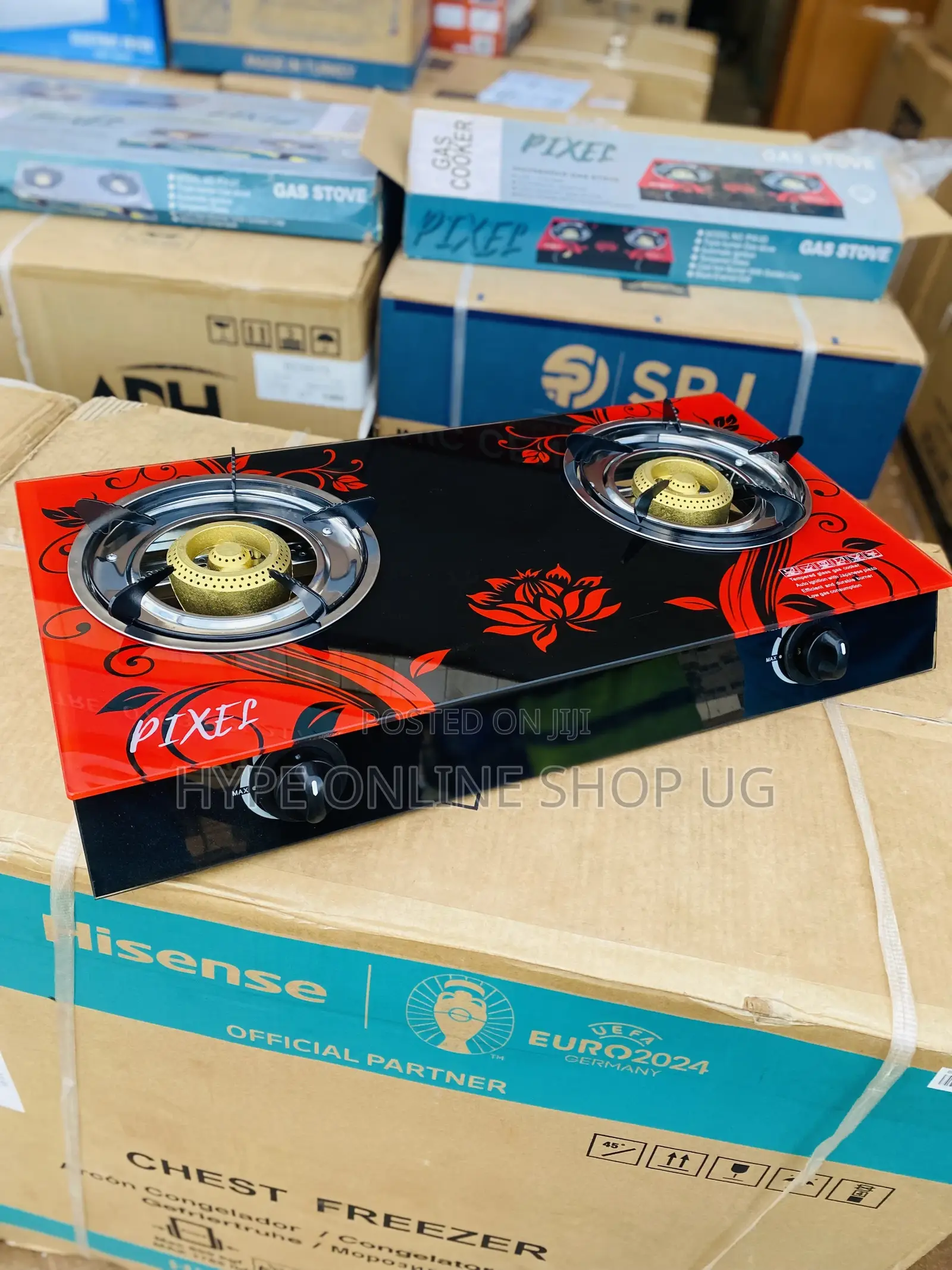 Glass Gas Cooker