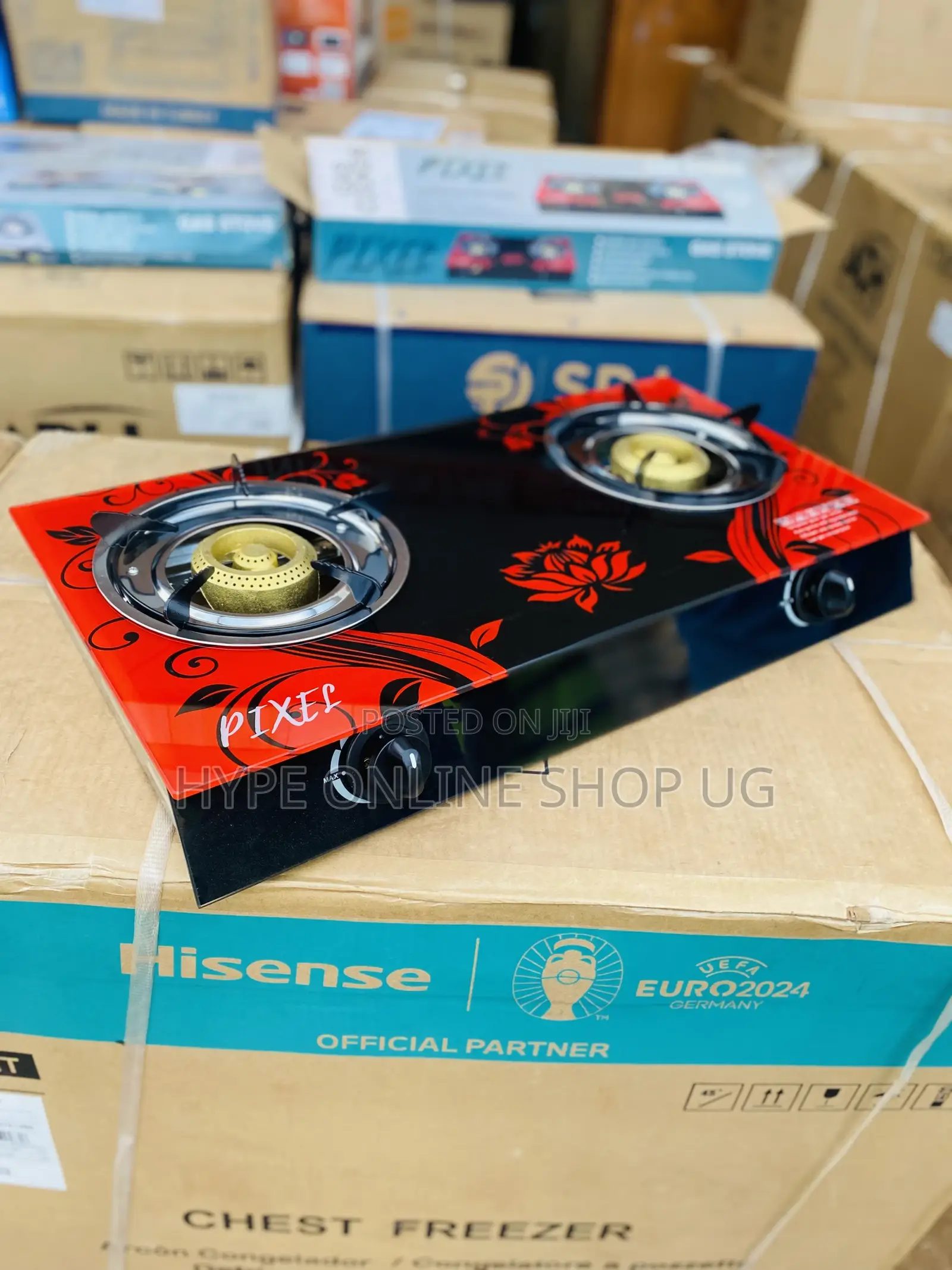 Glass Gas Cooker