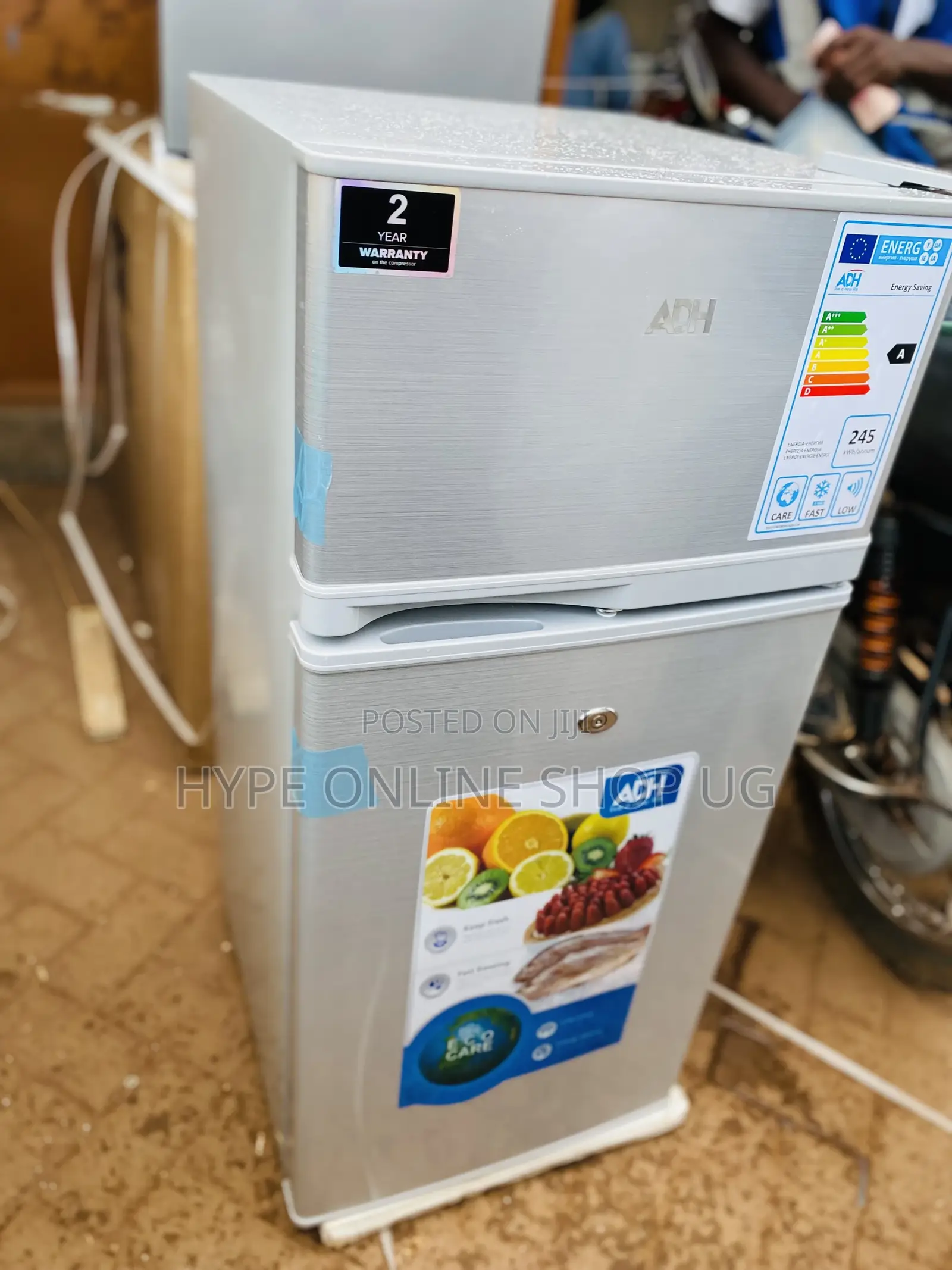 Adh 108L Double Door Fridge
