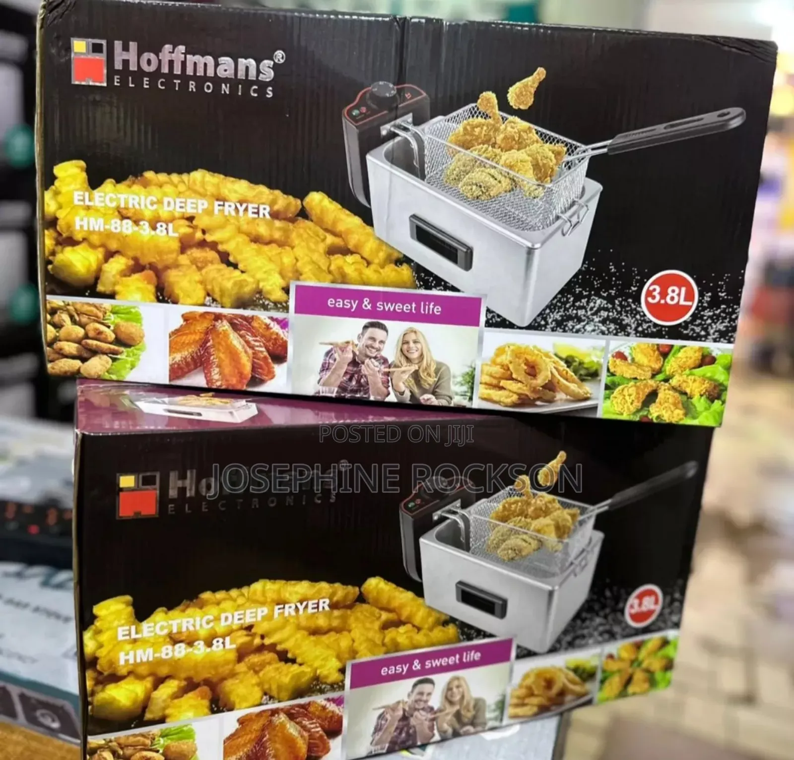 3l Hoffman Electric Deep Fryer / Deep Fryer