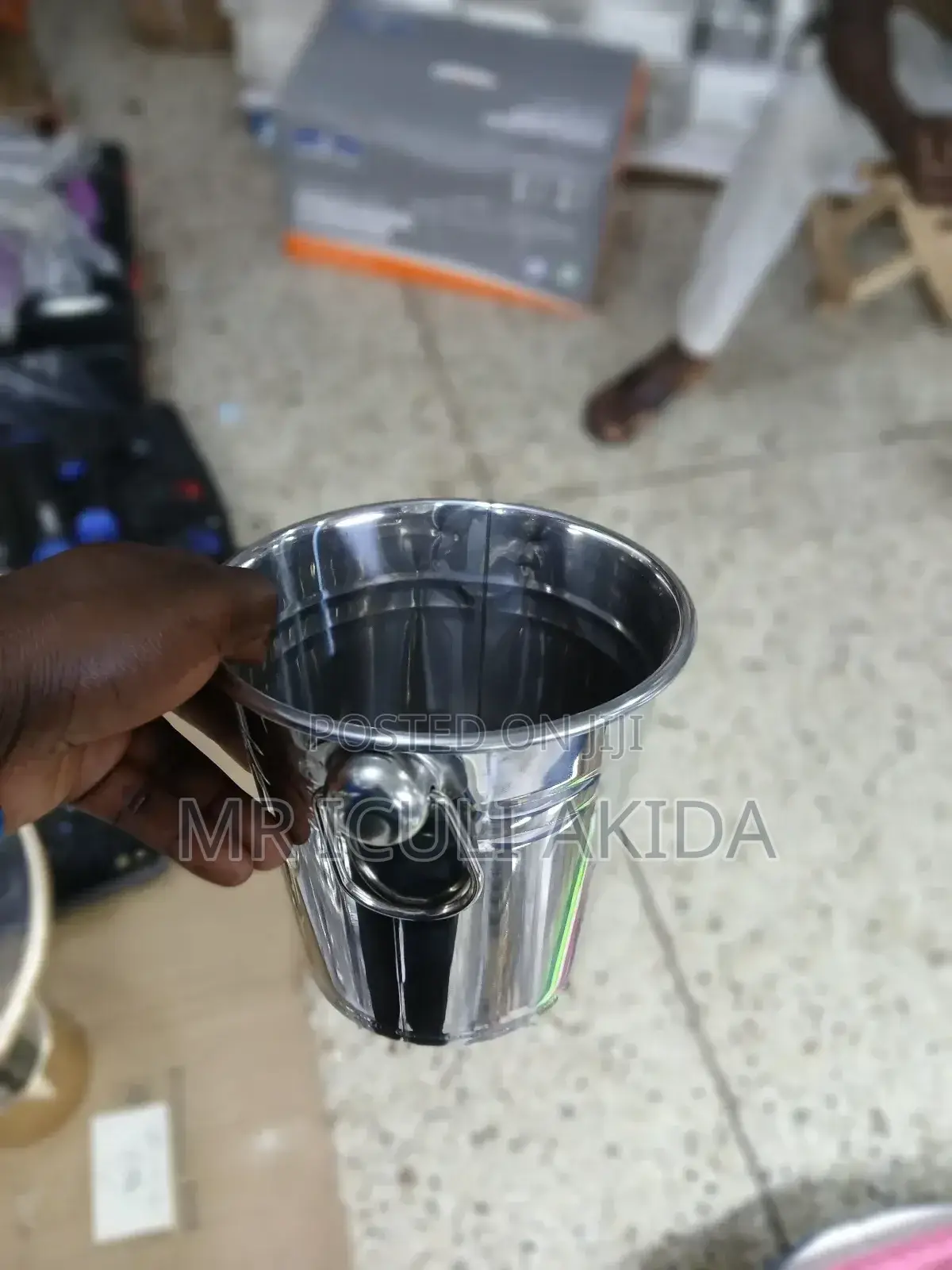 25cm Stainless Steel Ice Bucket