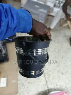 Black Stainless Steel Nice Ice Bucket for Home and Bars