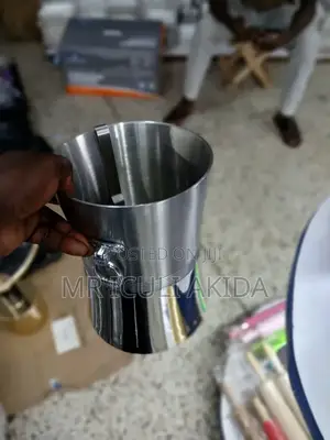 Silver Stainless Steel Home/Bar Ice Bucket With Dome Base