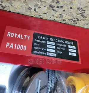 Electric Hoist 1000kg