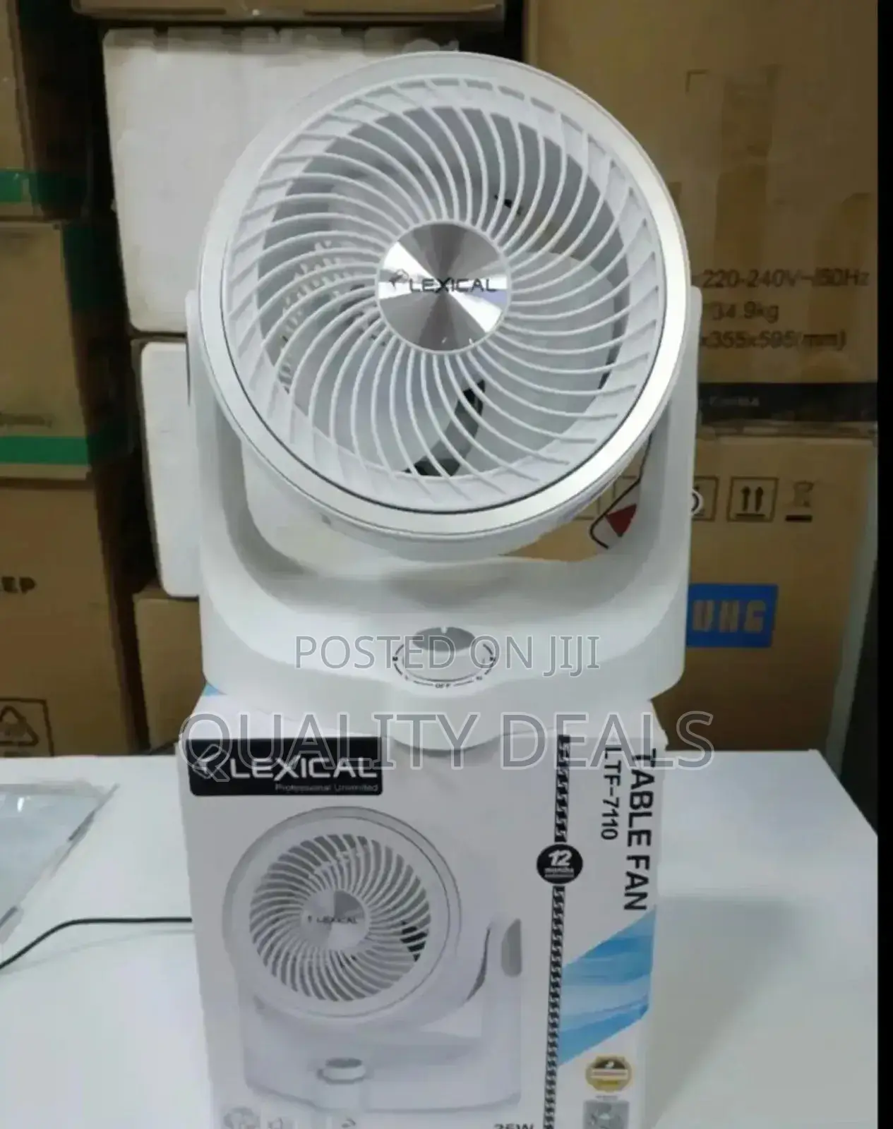 Lexical Mini Air Cooler Table Fan