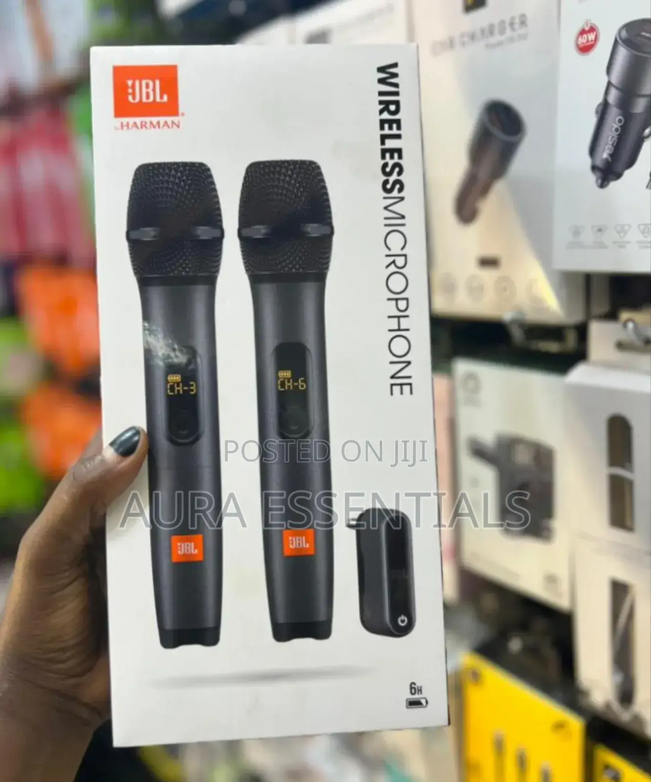 Original Duo JBL High Quality Noise Canceling Microphone