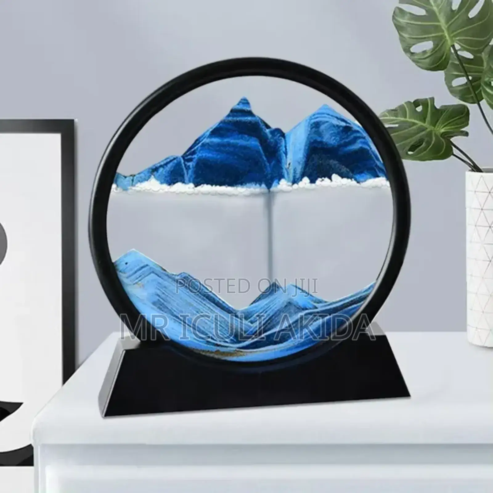 3D Dynamic Moving Sand Flowing Liquid Motion Decor Lamp