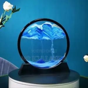3D Dynamic Moving Sand Flowing Liquid Motion Decor Lamp