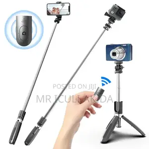 Wireless Handheld Selfie Stick With Tripod Supports