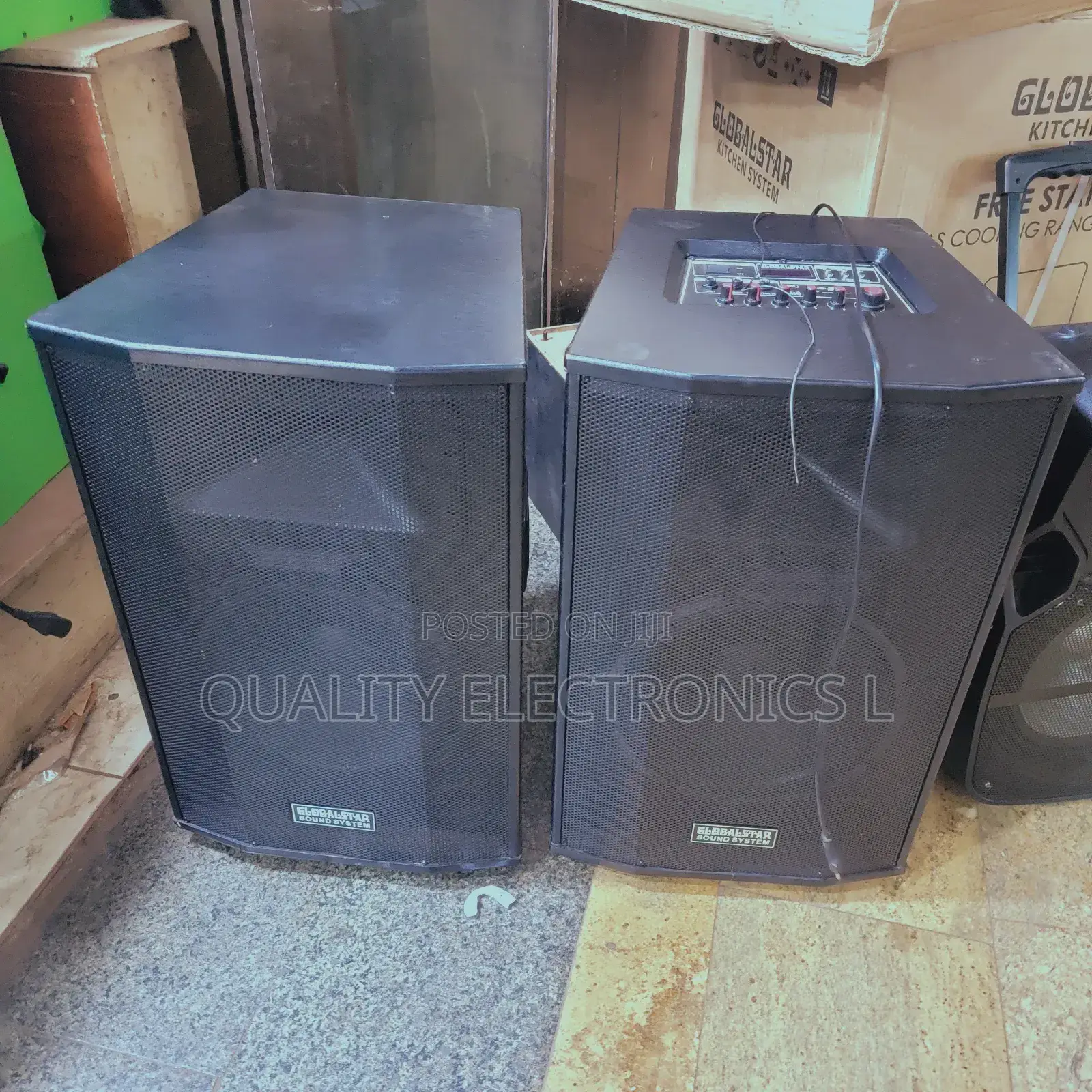 Globalstar Double Speakers