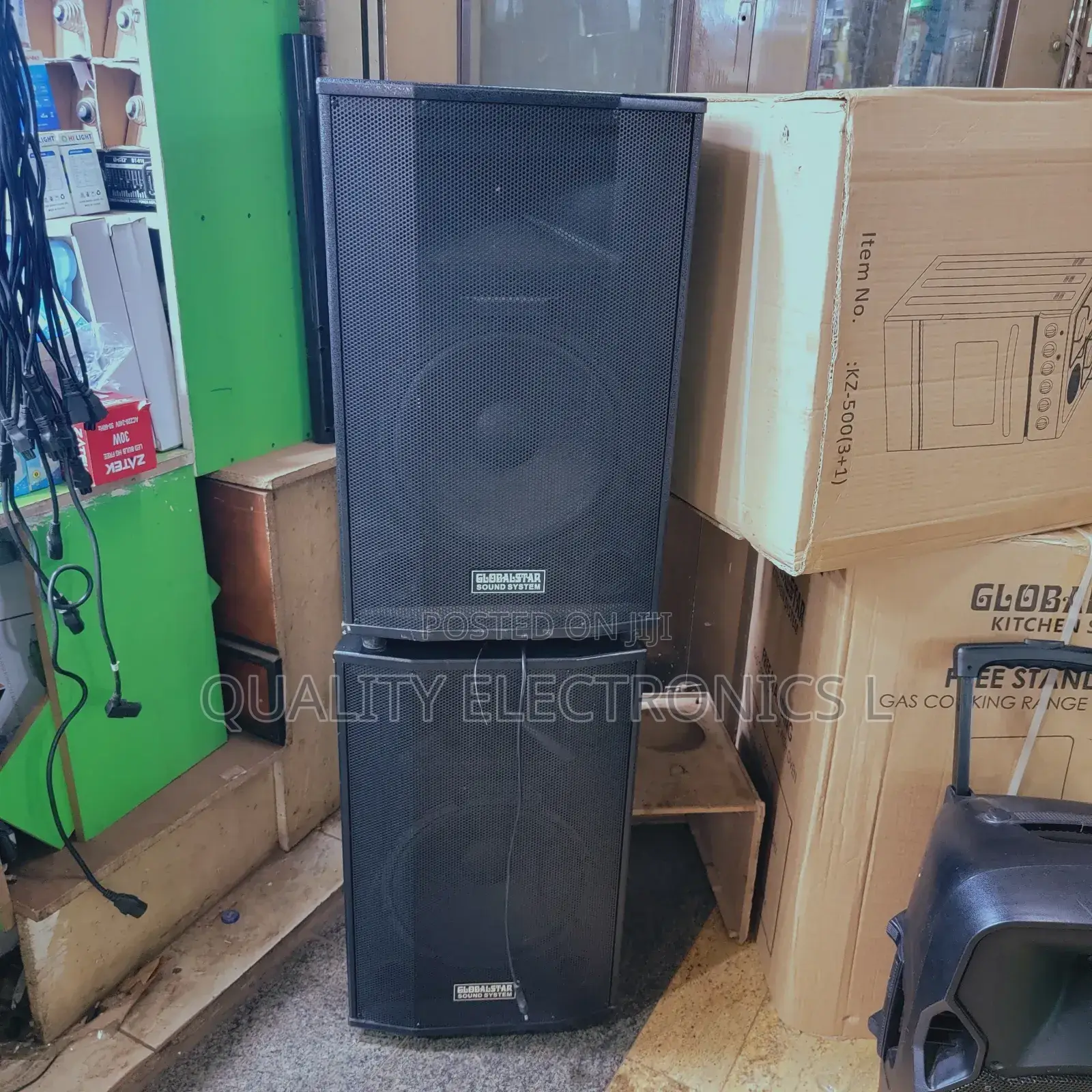 Globalstar Double Speakers