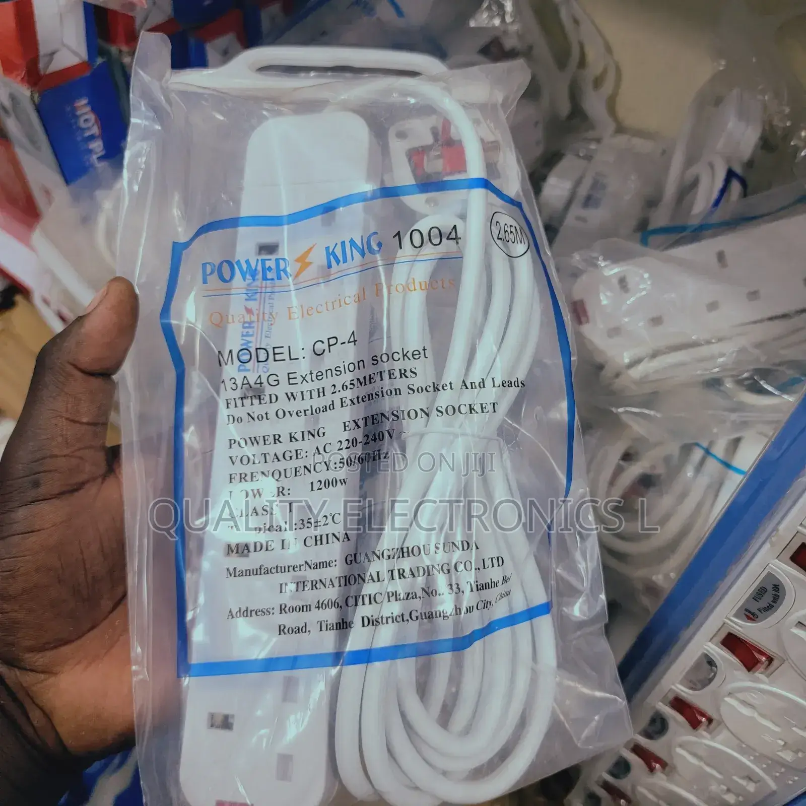 Powerking 4 Ways Extension Cables