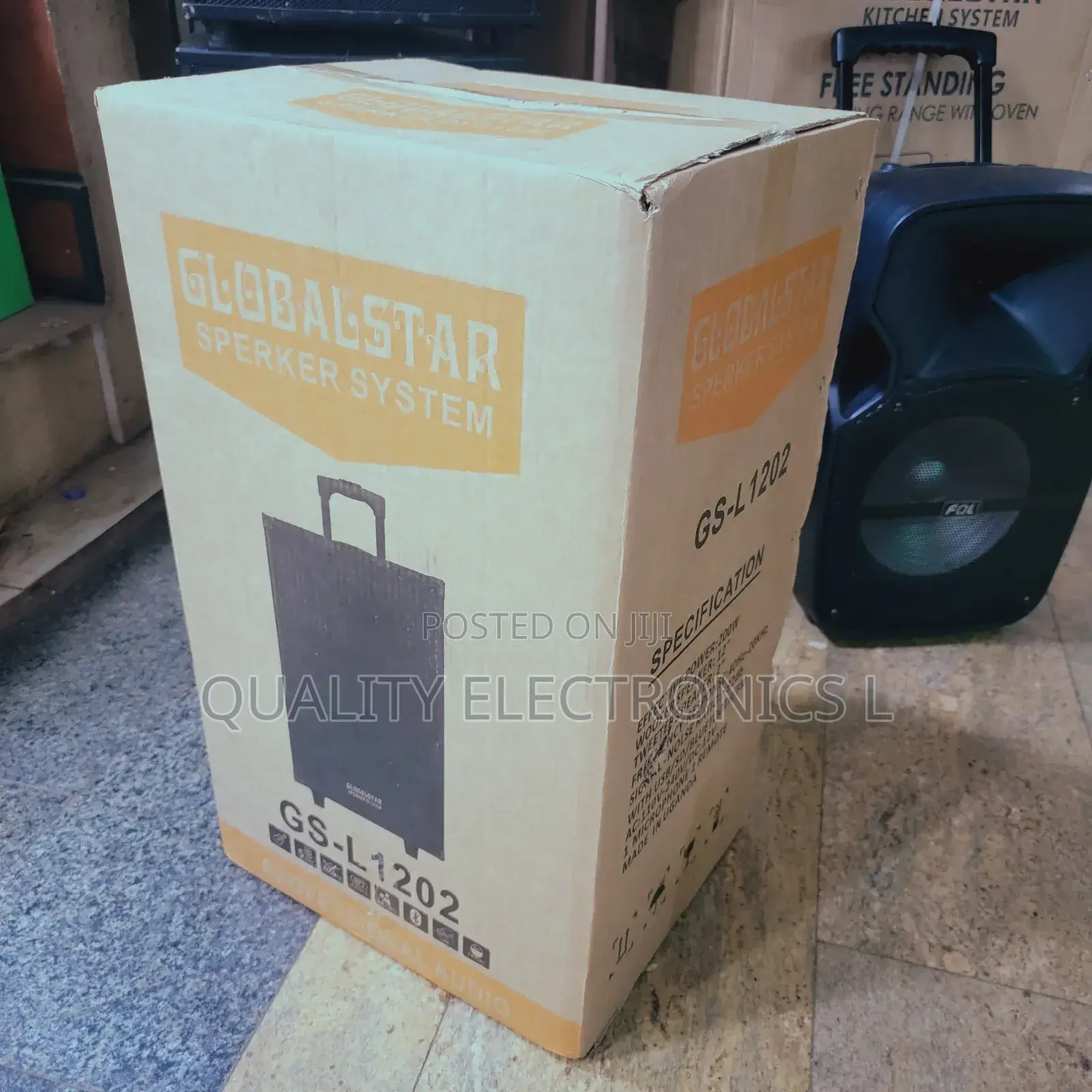 Globalstar L1202 Rechargeable Speakers (3)