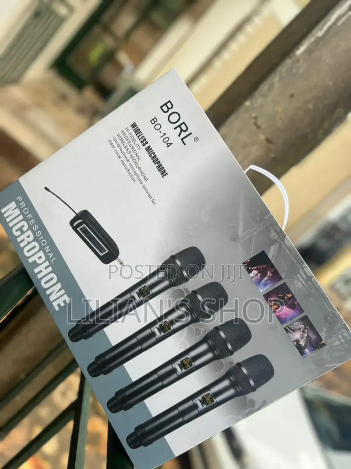 Borl 4 In1 High Quality Wireless Microphone
