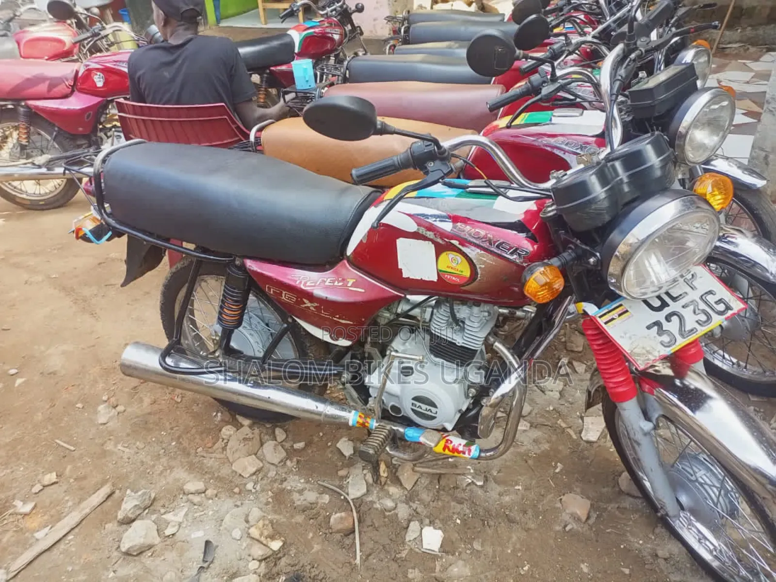 Bajaj Boxer 2019 Red