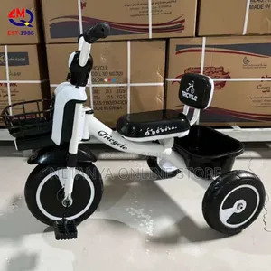 Kids 1-6yrs Tricycle With Basket
