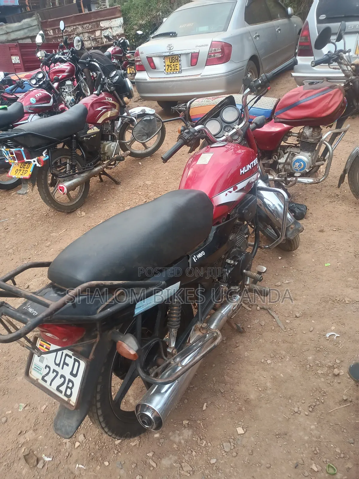 Hero Hunter 125 2022 Red