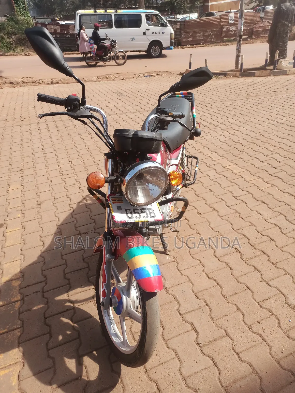 TVS HLX 125 2022 Red