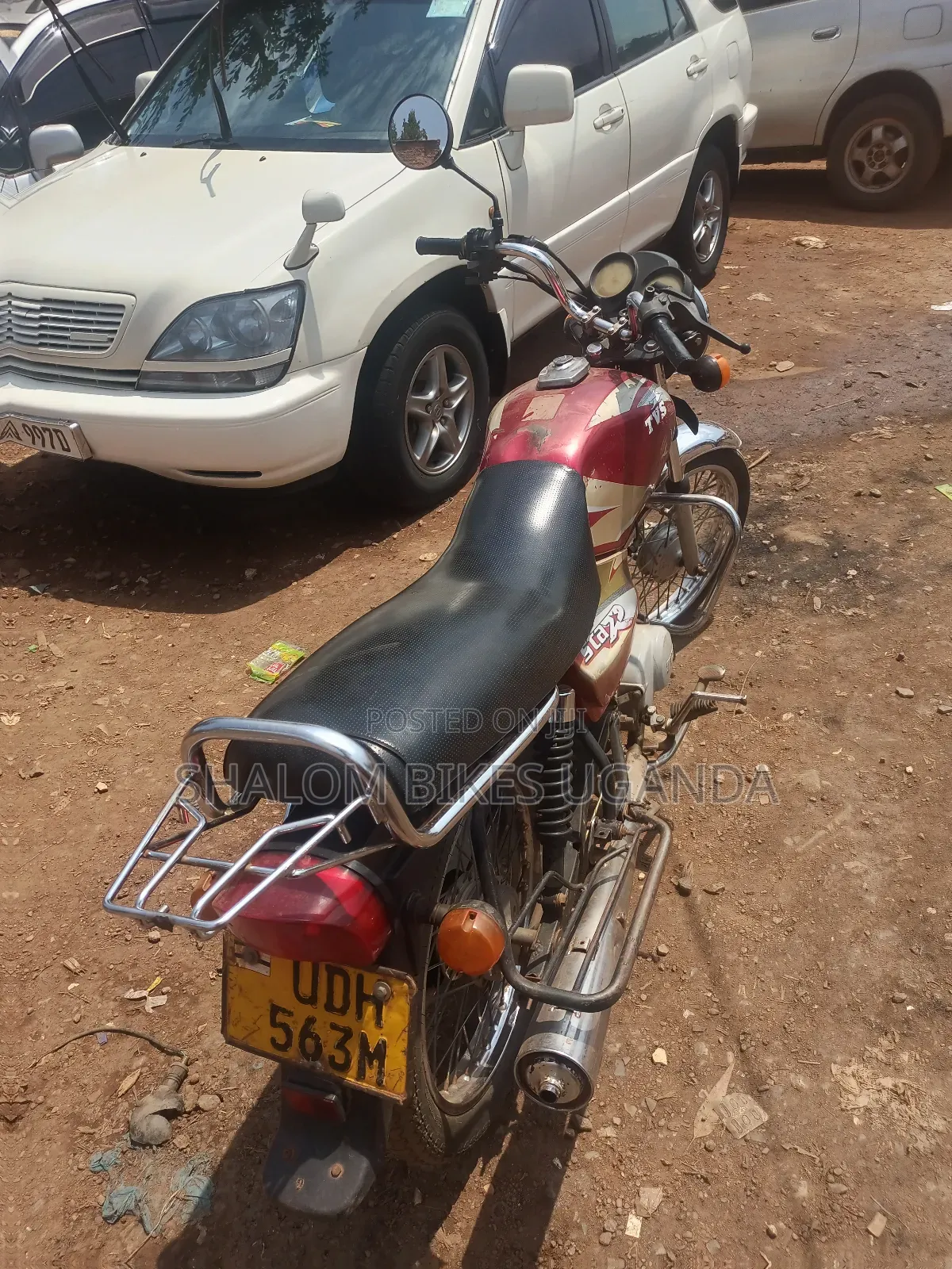TVS XL 100 2015 Red