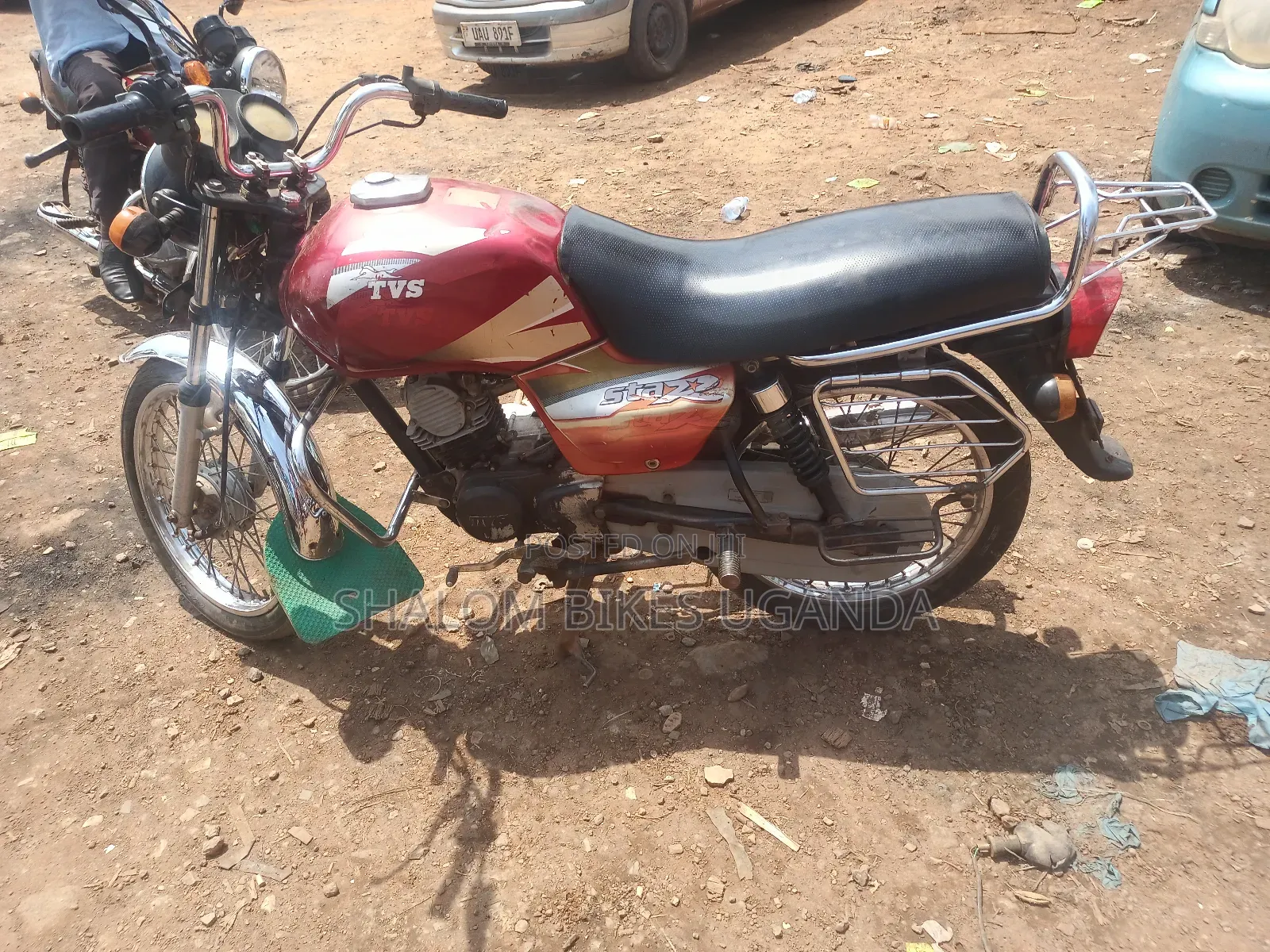 TVS XL 100 2015 Red