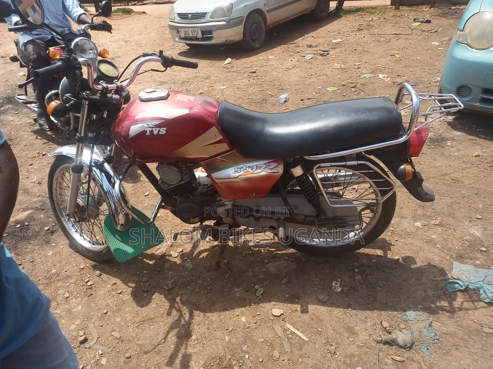 TVS XL 100 2015 Red