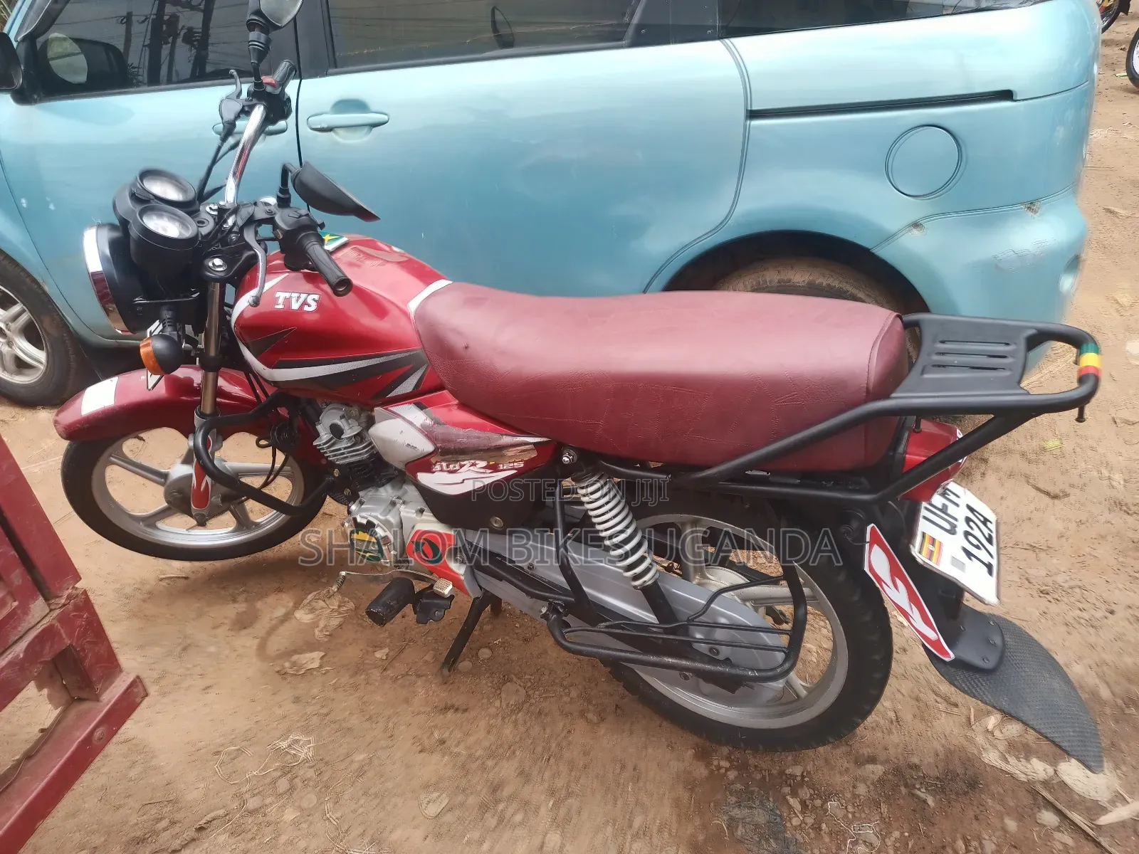 TVS HLX 125 2022 Red