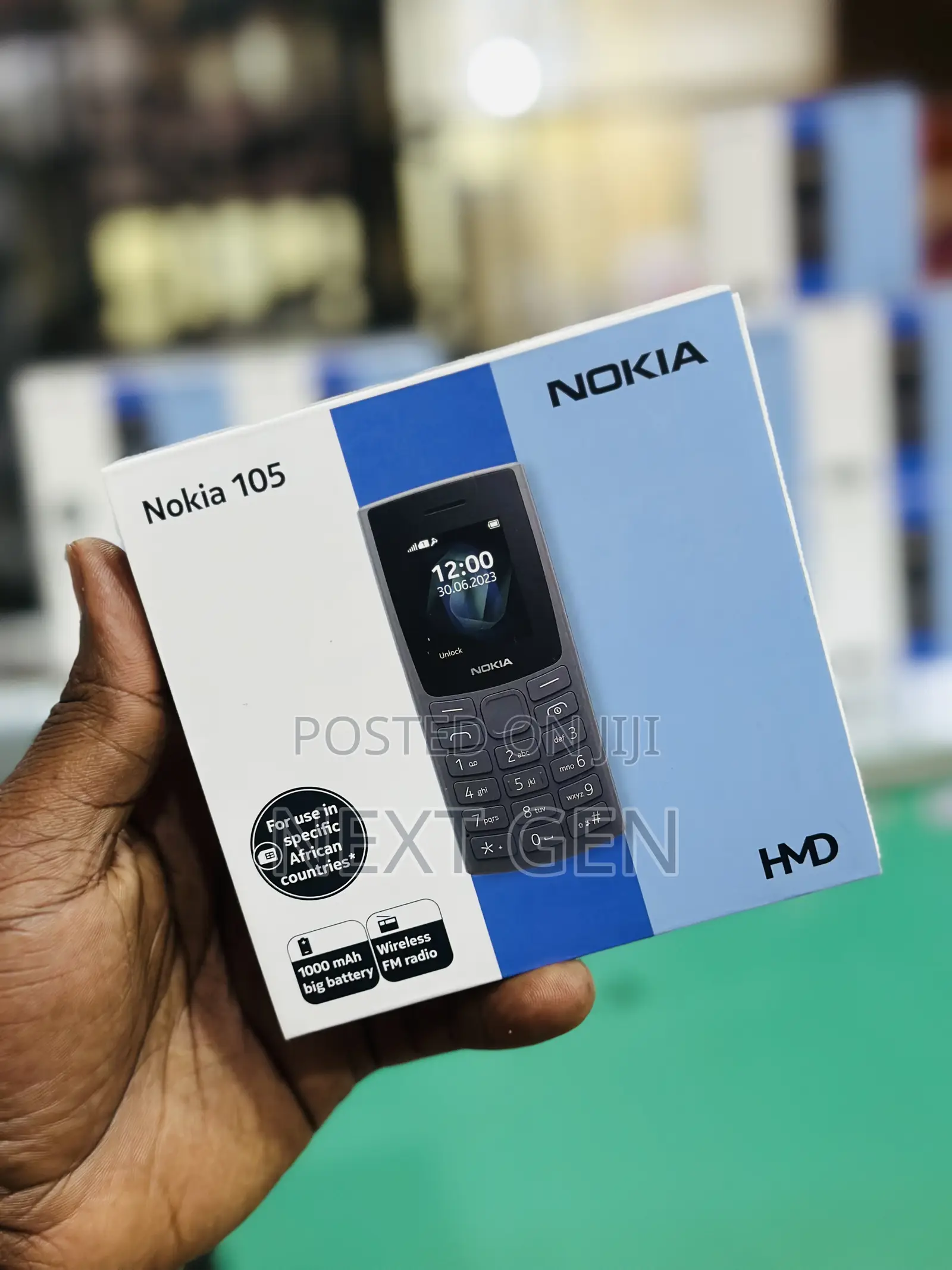 New Nokia 105 Black
