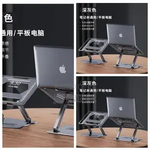 Portable Adjustable Metallic Laptop Stand