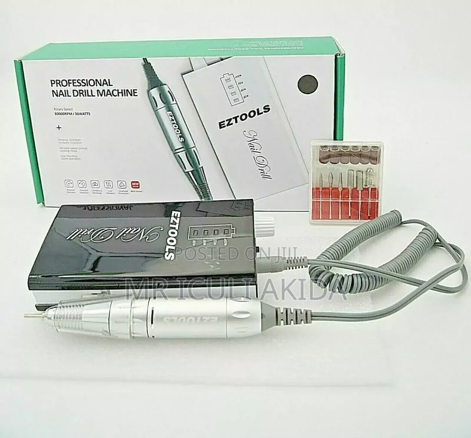 Professional Electric Rechargeable Nail Drill File Machine