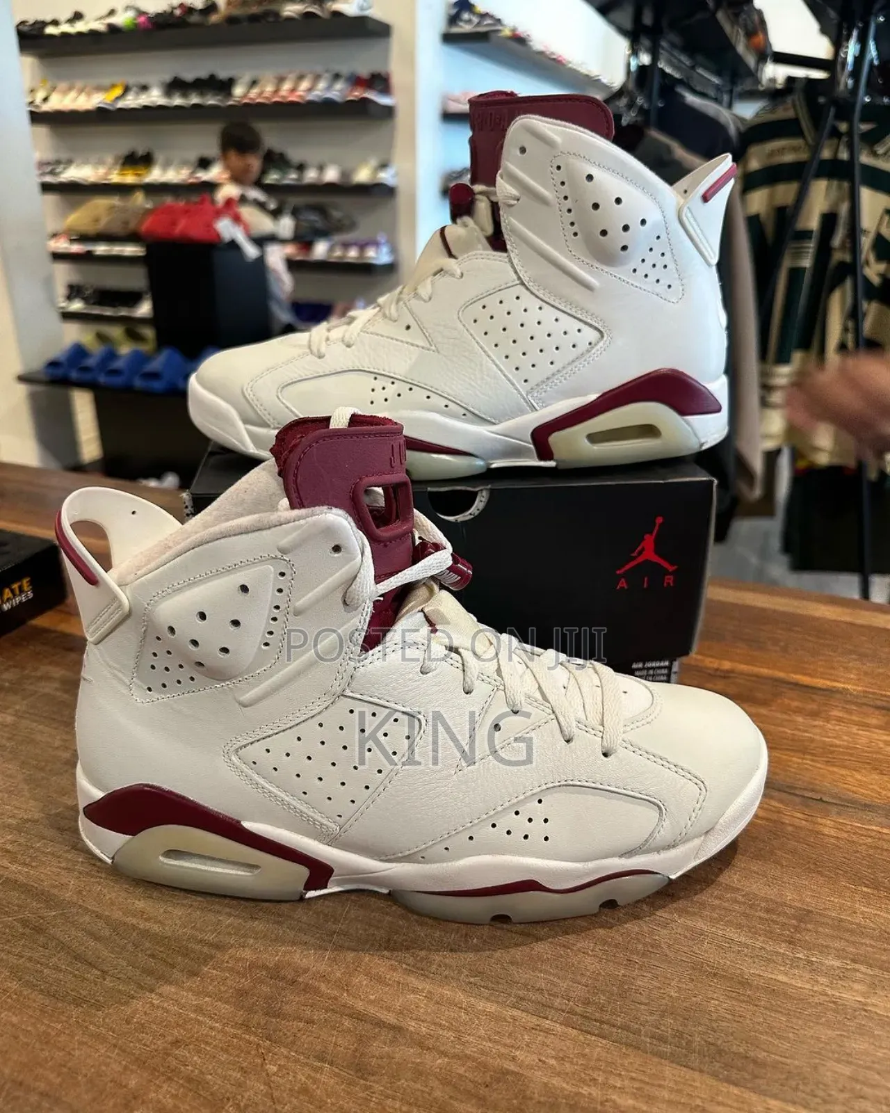 Jordan 6 Maroon Premium