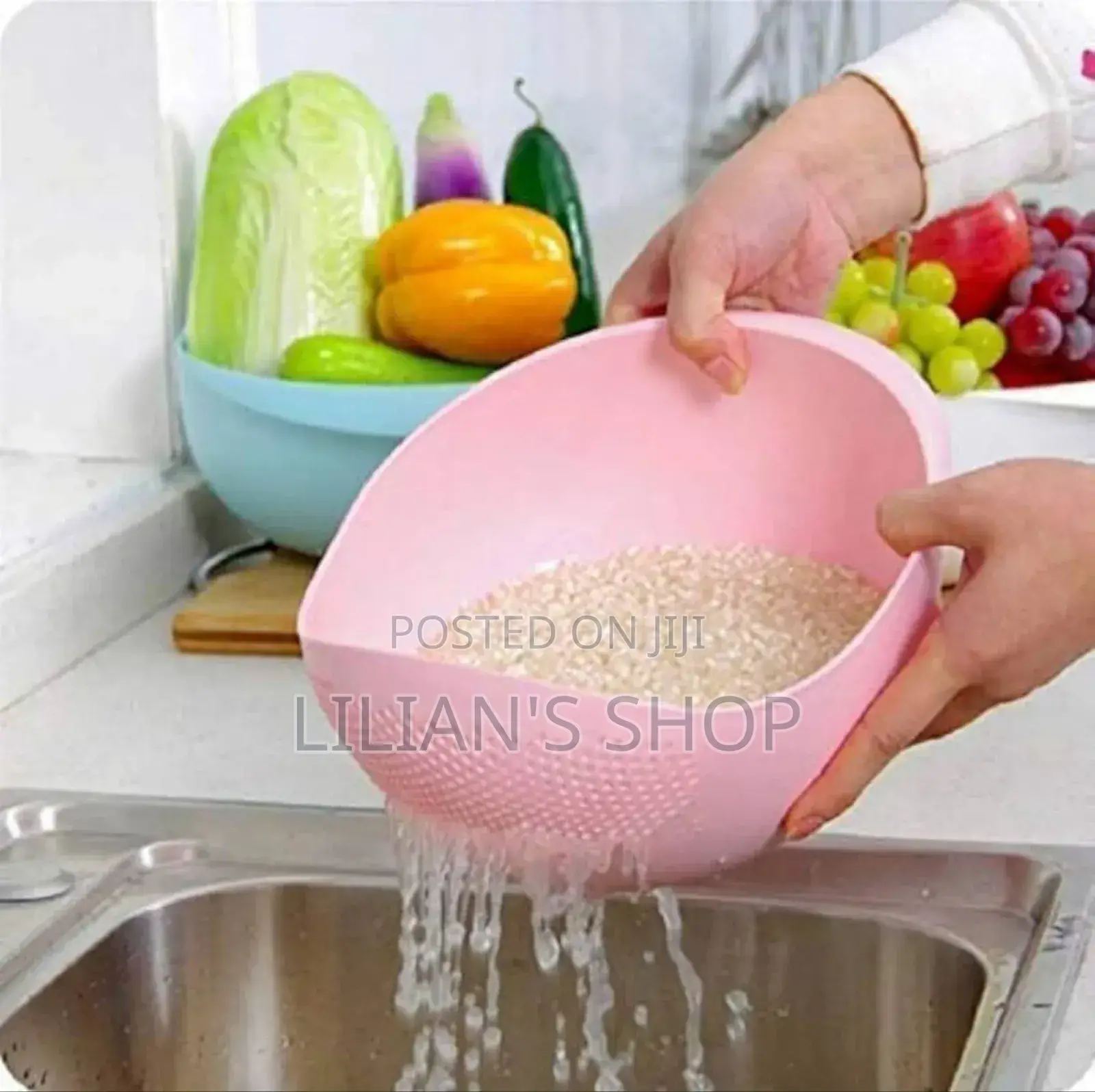 1 Piece Rice Colander Sieve