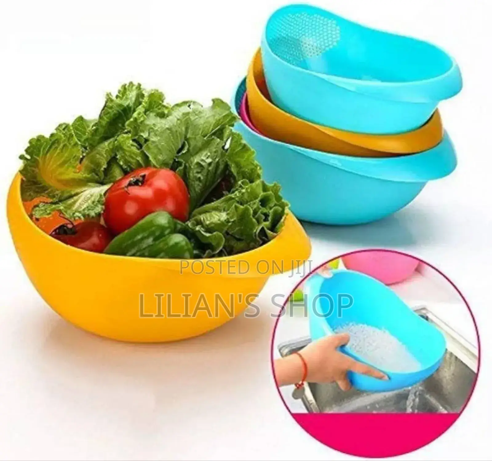 1 Piece Rice Colander Sieve