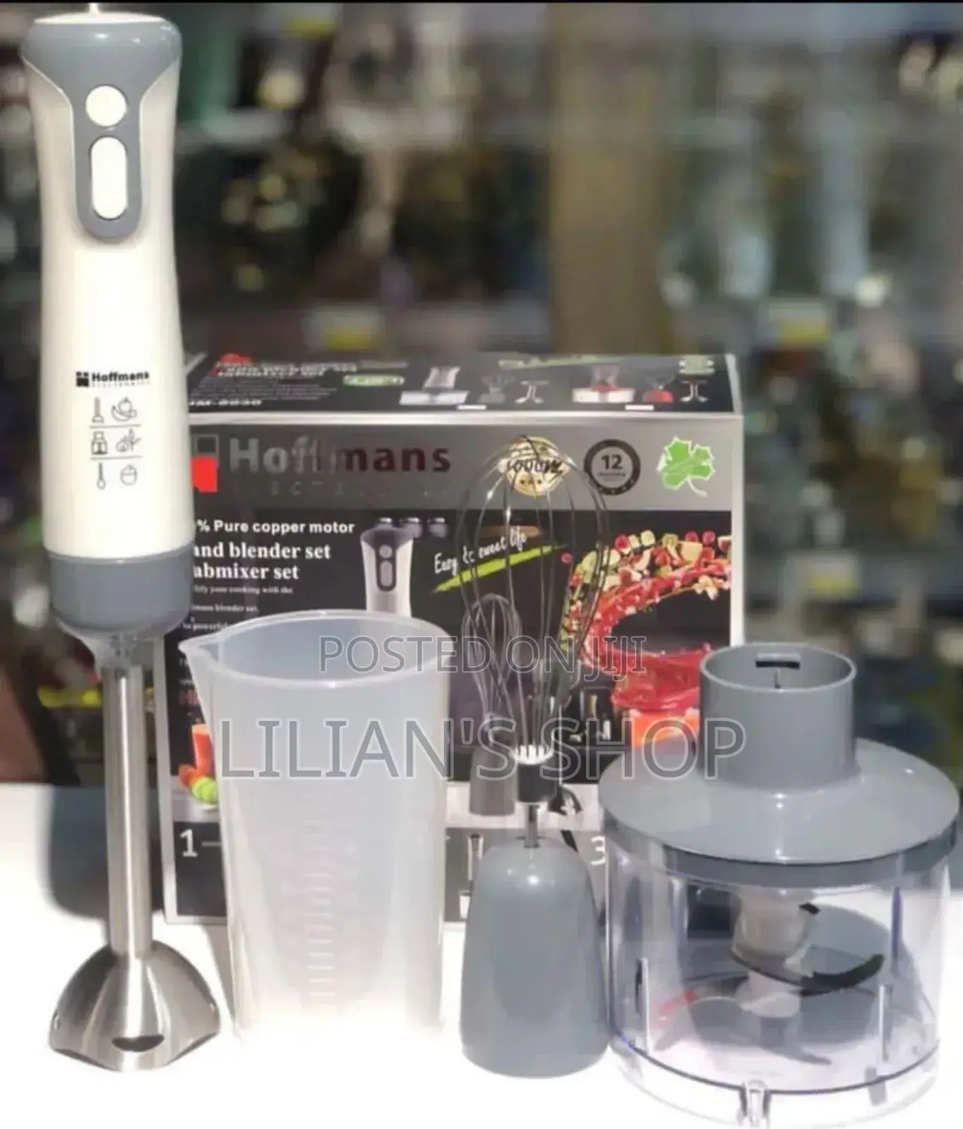 Heavy Duty Portable Multifunction Hoffman Electric Blender