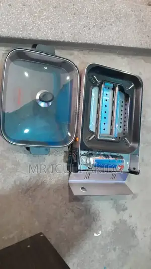 2in1 Outdoor Camping Stove and Gas Grill WTH Steaming Lid