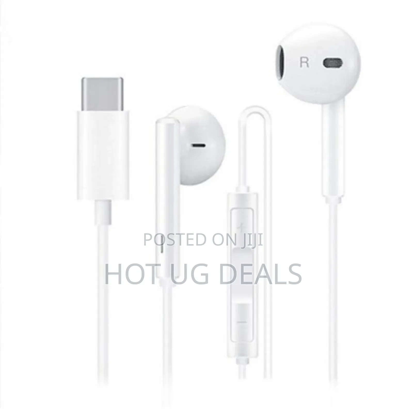 Usb Type-c In Ear Hearphone Headset - White