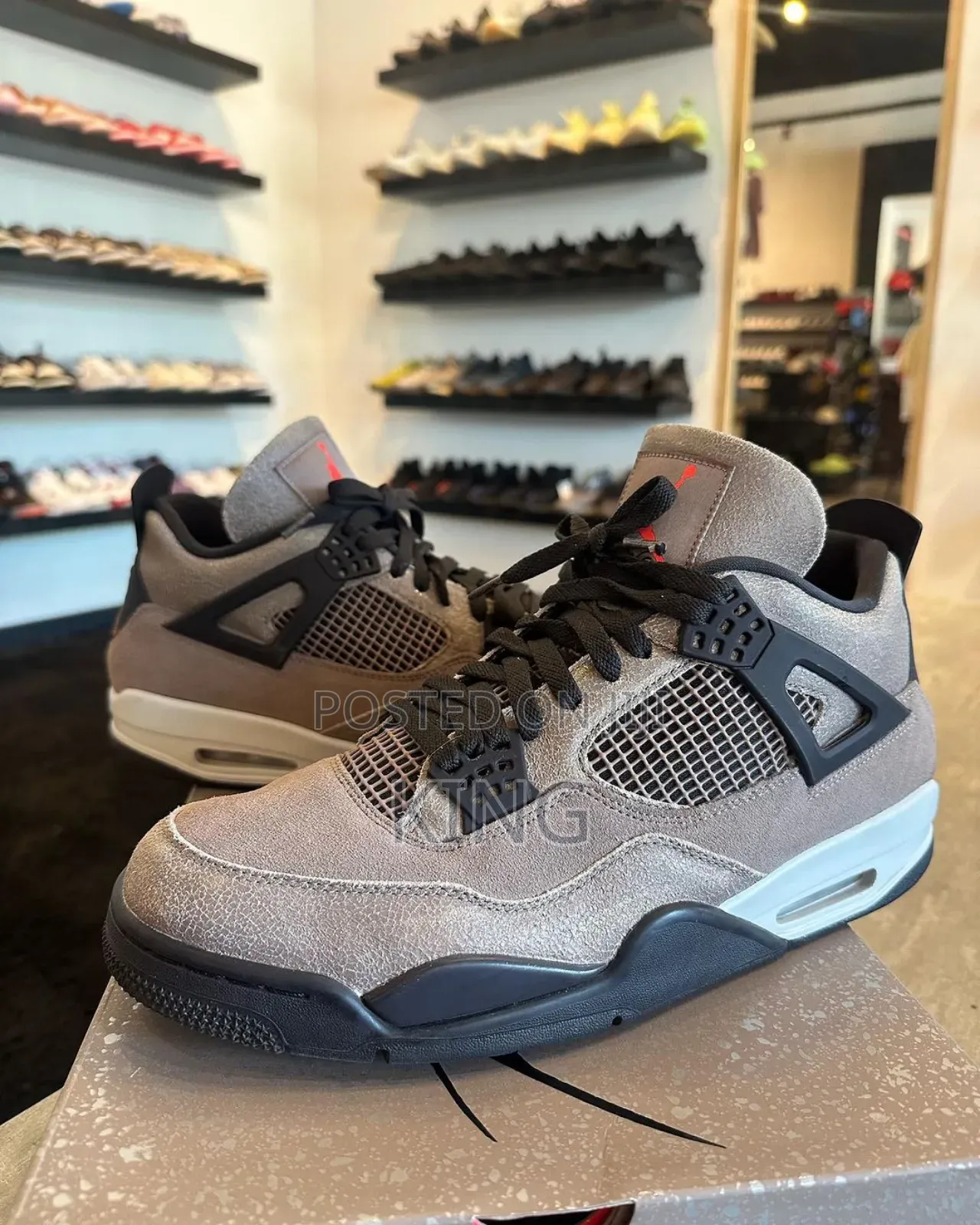 Jordan 4 Retro Haze Taupe